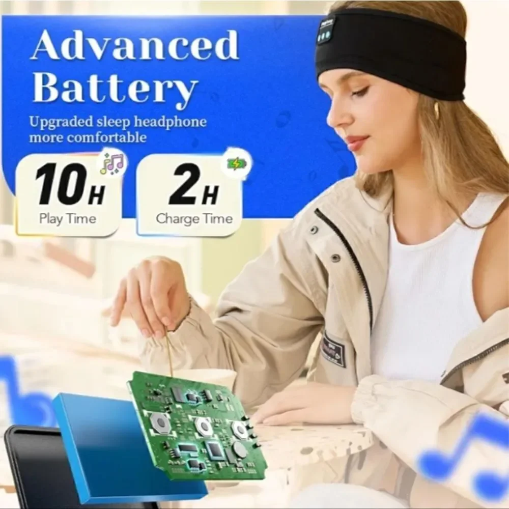 Bluetooth Sports / Sleep Headband Headphones